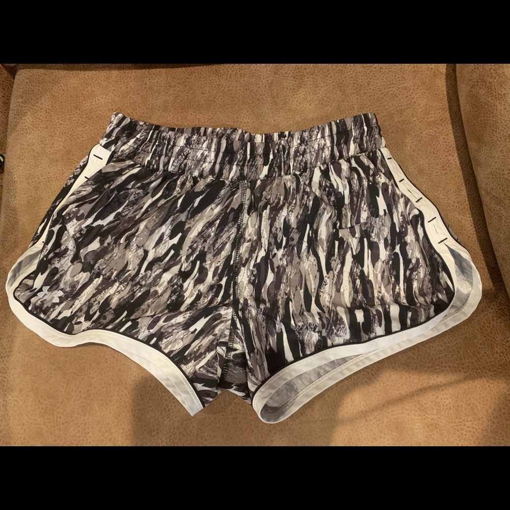 UA running shorts